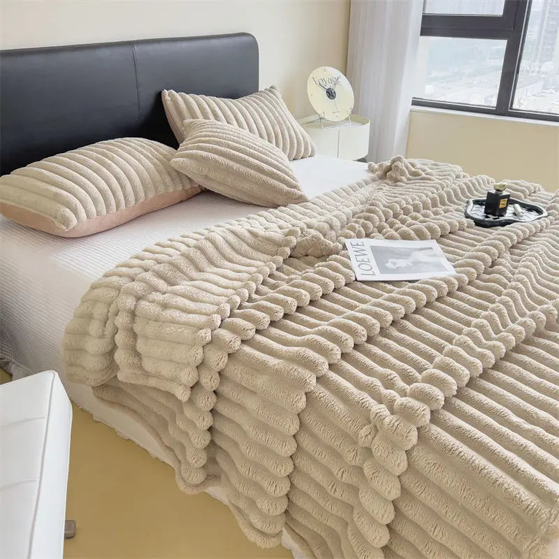 Soft Rabbit Plush Blanket