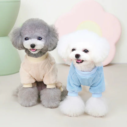 Warm Fleece Dog Pajamas