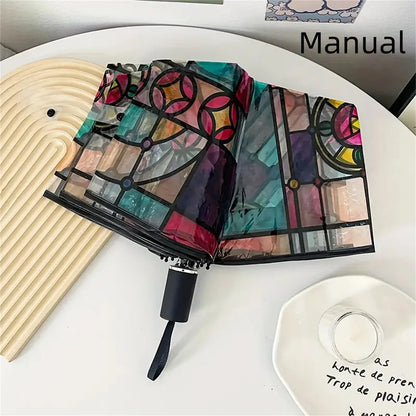 Mini Transparent Cherry Blossom Umbrella