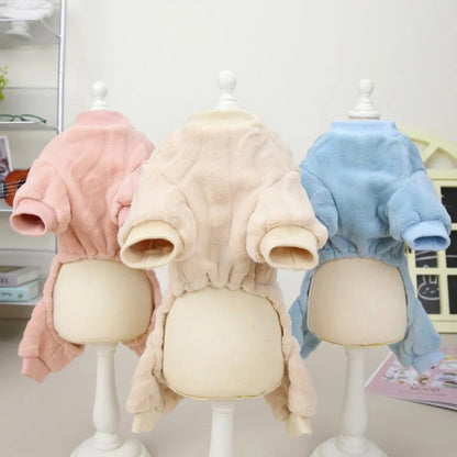 Warm Fleece Dog Pajamas