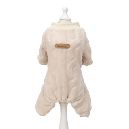 Warm Fleece Dog Pajamas