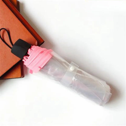 Mini Transparent Cherry Blossom Umbrella