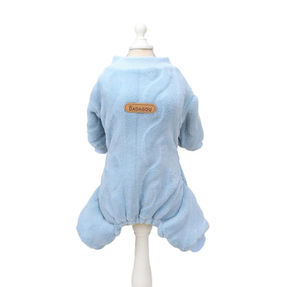 Warm Fleece Dog Pajamas