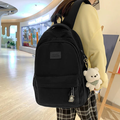 Trendy Waterproof College Backpack